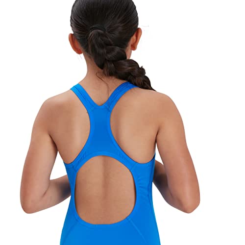 Detalle de Speedo Girl's Endurance+ Medalist Swimsuit | Bondi Blue, 11-1211-12