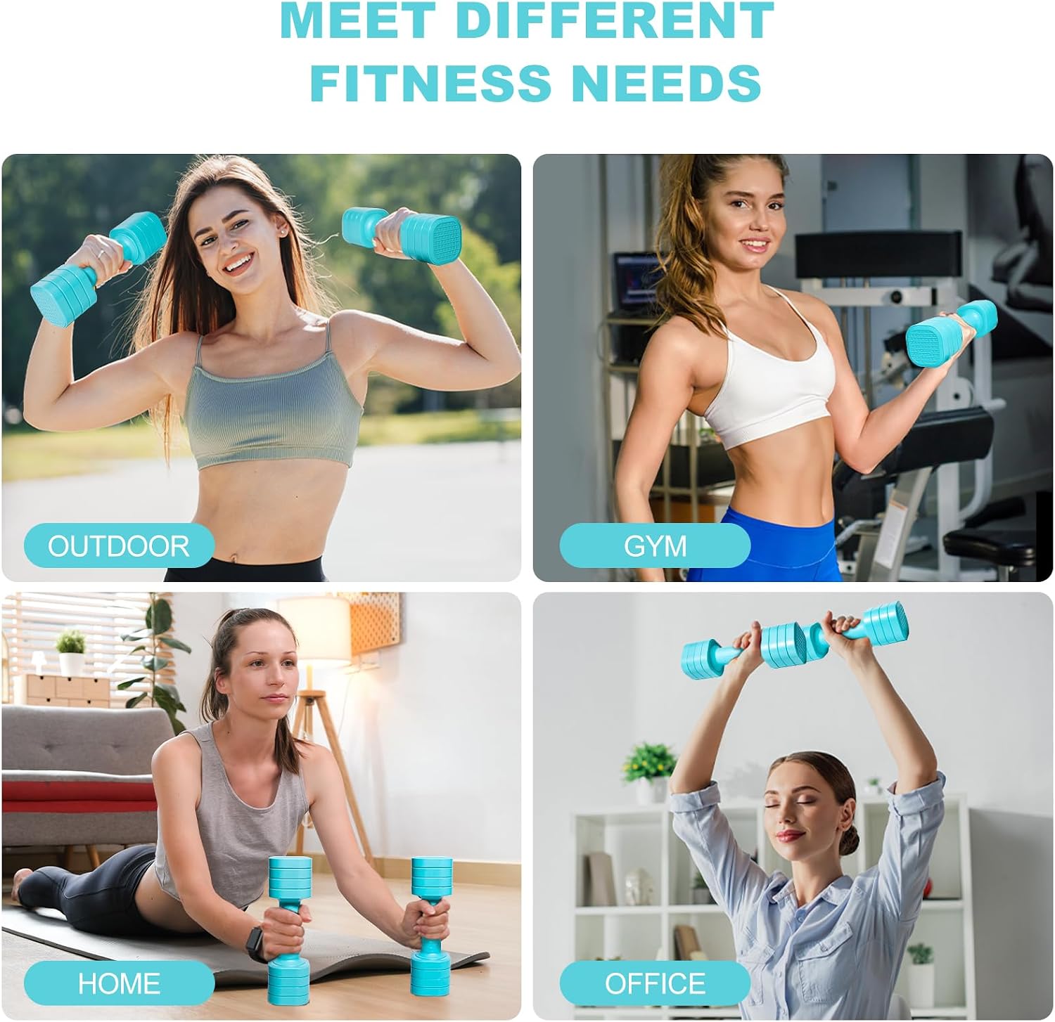Thumbnail 5 de Passer Adjustable Dumbbell Set 4 in 1 🏋