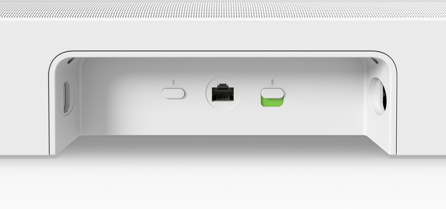 Detalle de Sonos Arc Ultra soundbar, 9.1.4 spatial audio
