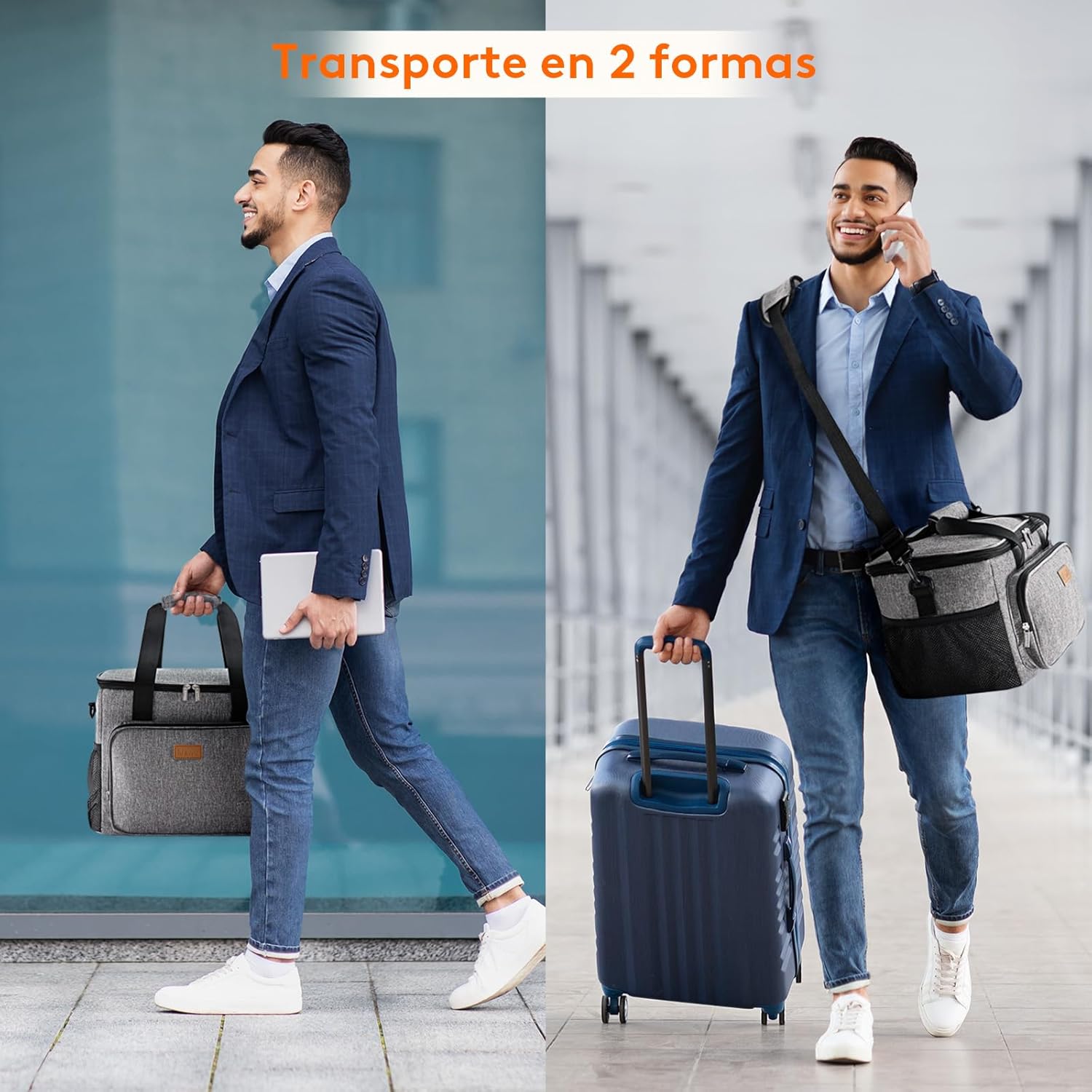 Thumbnail 4 de Lifewit Bolsa Térmica Porta Alimentos 24L 🧊 Para Trabajo y Playa