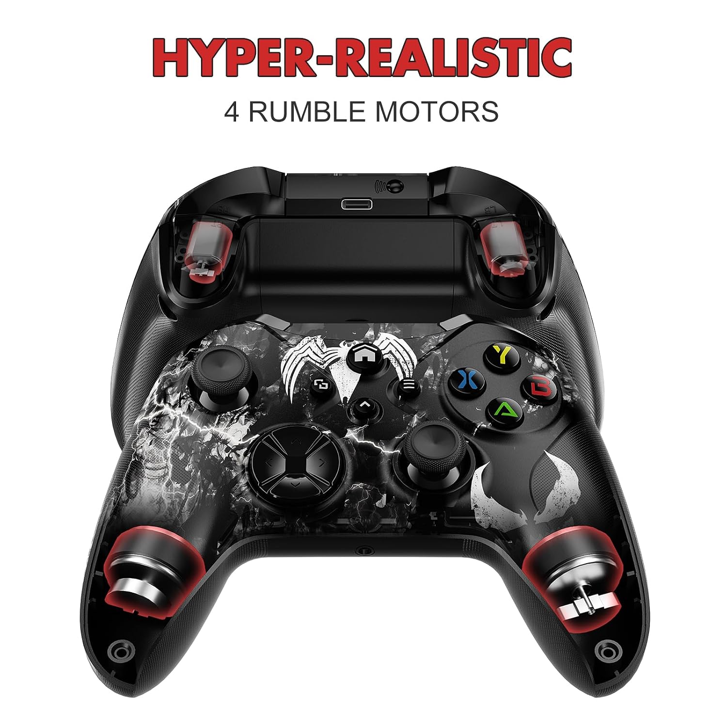 Detalle de Lapezei Wireless Controller für Xbox Series S/X – Vielseitiger Gamepad mit Macro, Turbo, Rücktasten und 3,5 mm Kopfhöreranschluss