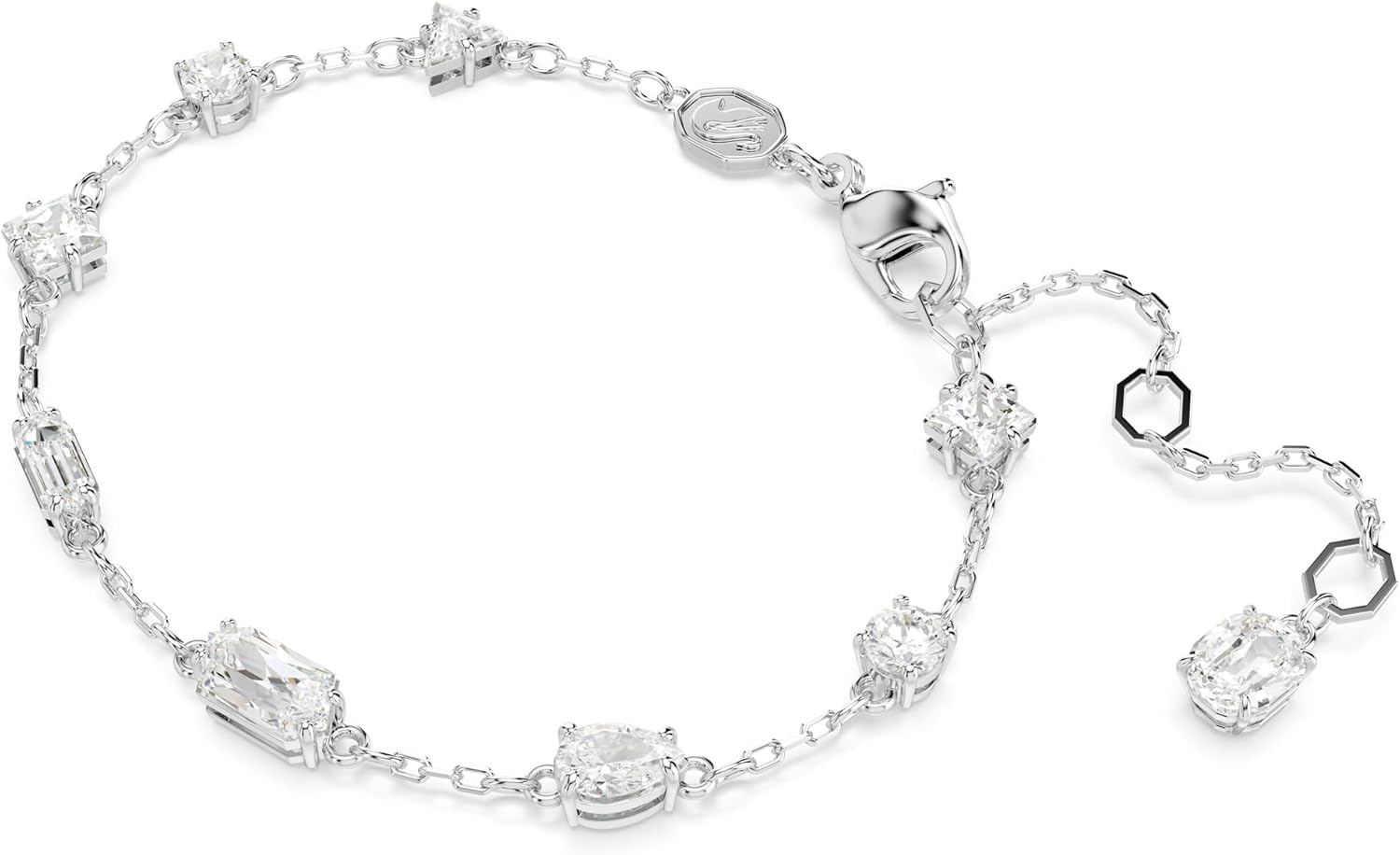 Thumbnail 1 de Swarovski Mesmera Pulsera Blanca 💎 Tallas Mixtas