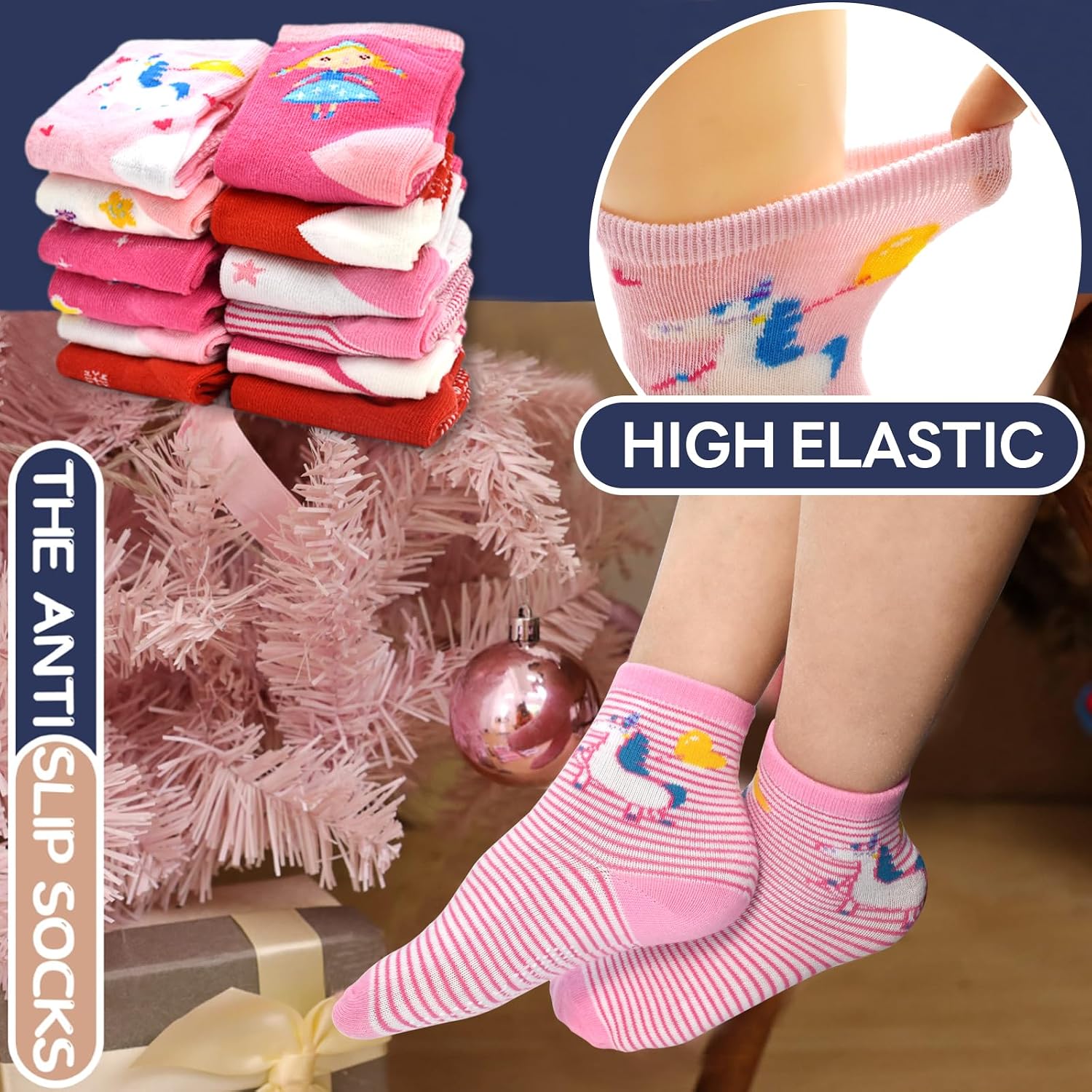 Thumbnail 2 de Stoppersocken Kinder 12 Paar Antirutsch