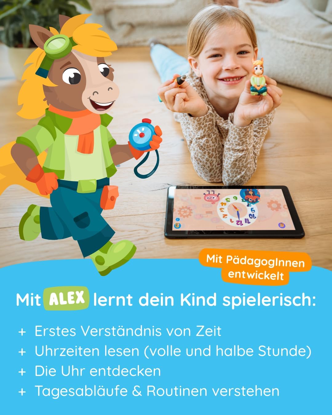 Thumbnail 2 de Edurino Alex Uhr Lernen ab 4 Jahren