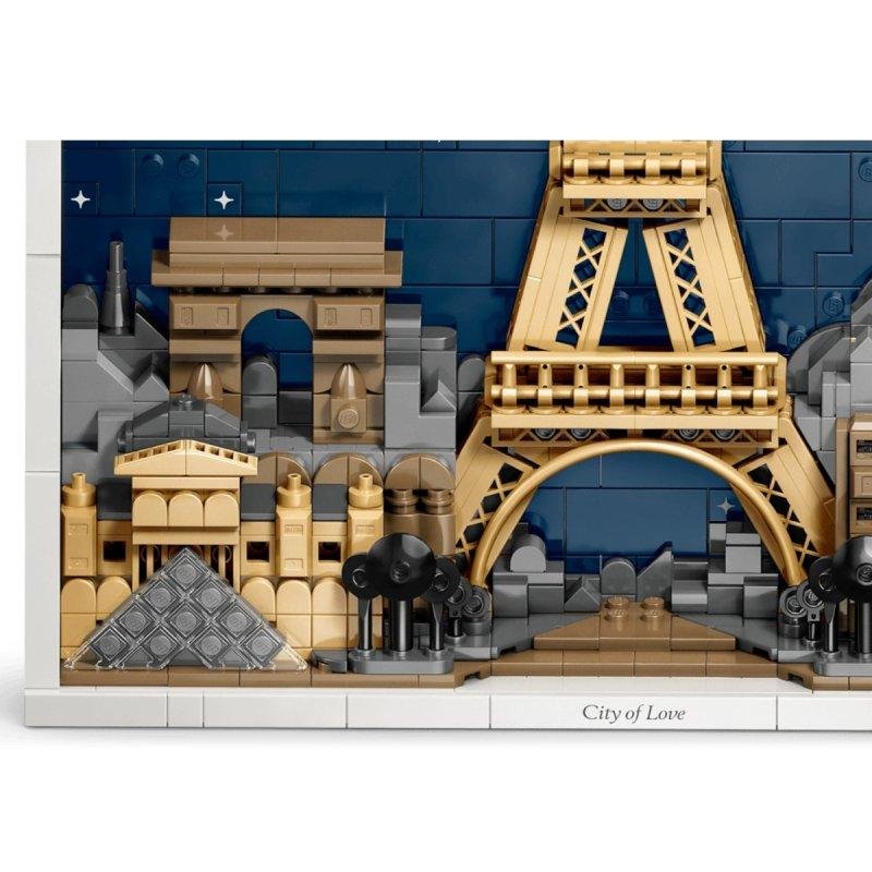 Thumbnail 2 de LEGO Architecture París Ciudad del Amor 21064 — 958 piezas para exponer la magia de París en tu espacio