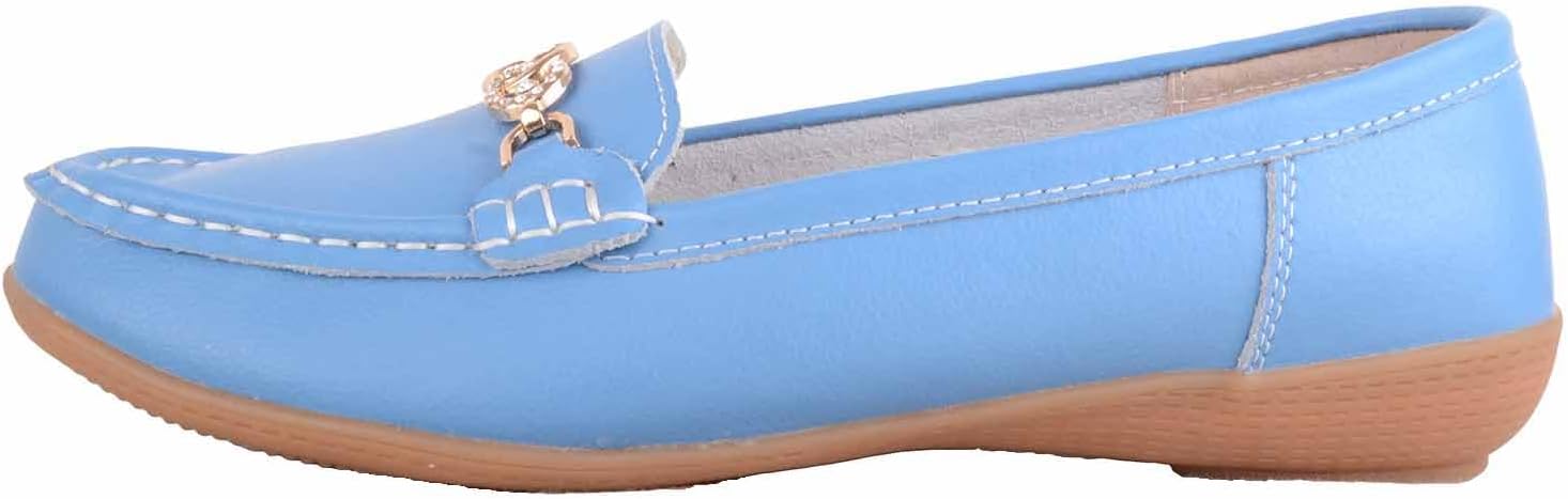 Detalle 2 de Genuine Leather slip on loafer shoe