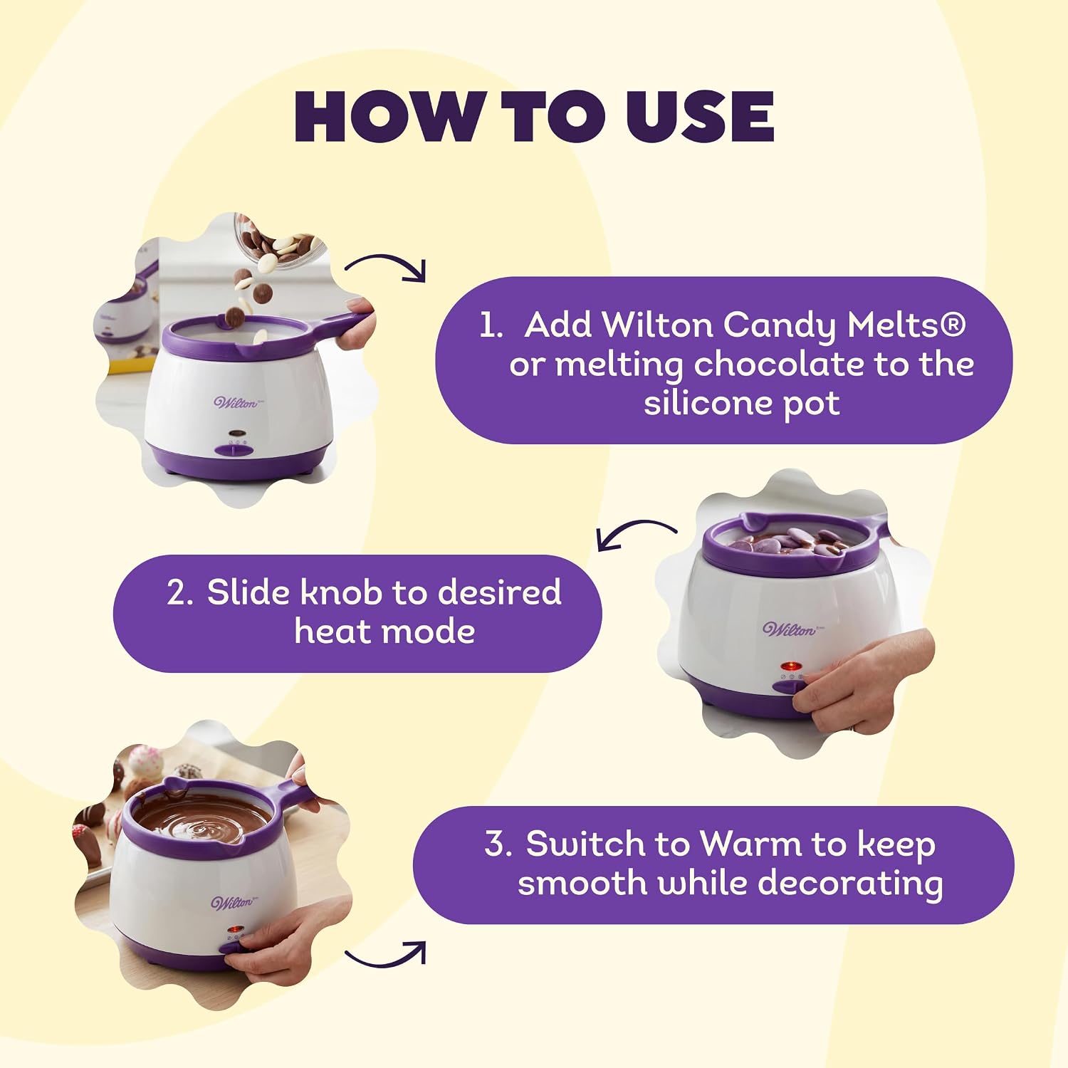 Thumbnail 6 de Wilton Candy Melts Melting Pot 2.5-cup 🍫