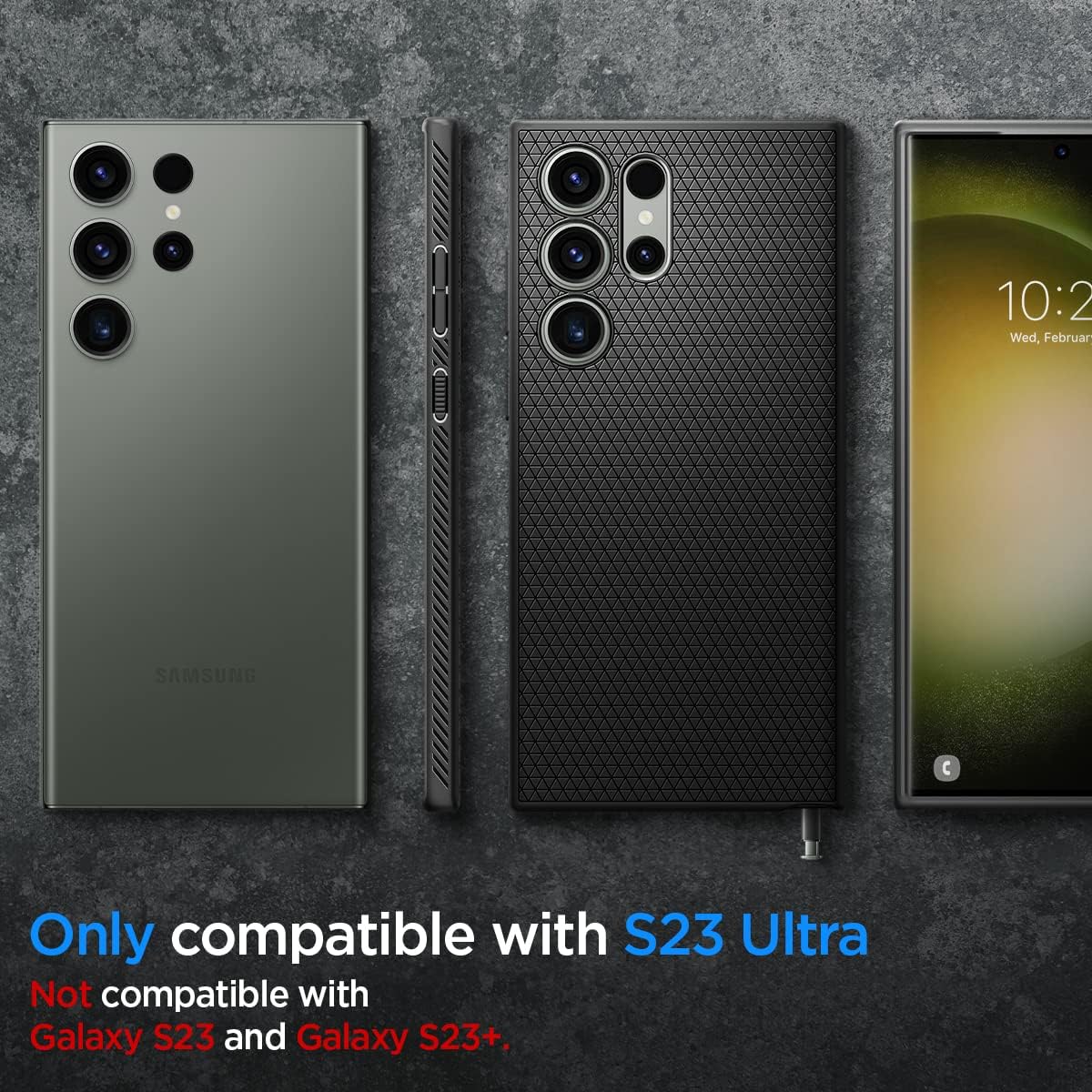 Thumbnail 1 de Spigen Liquid Air S23 Ultra Case 2023