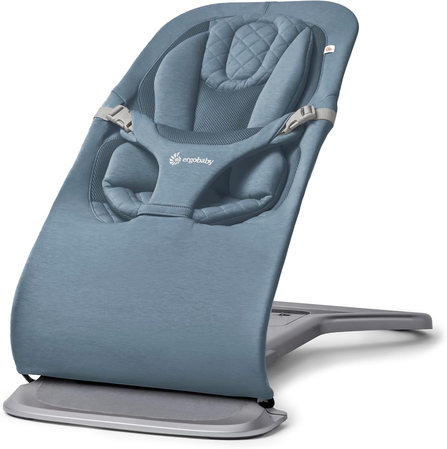 Detalle de Ergobaby Evolve EVLBNCOXBLU 3-in-1 wipstoel, Oxford Blue, 2,5–13,2 kg