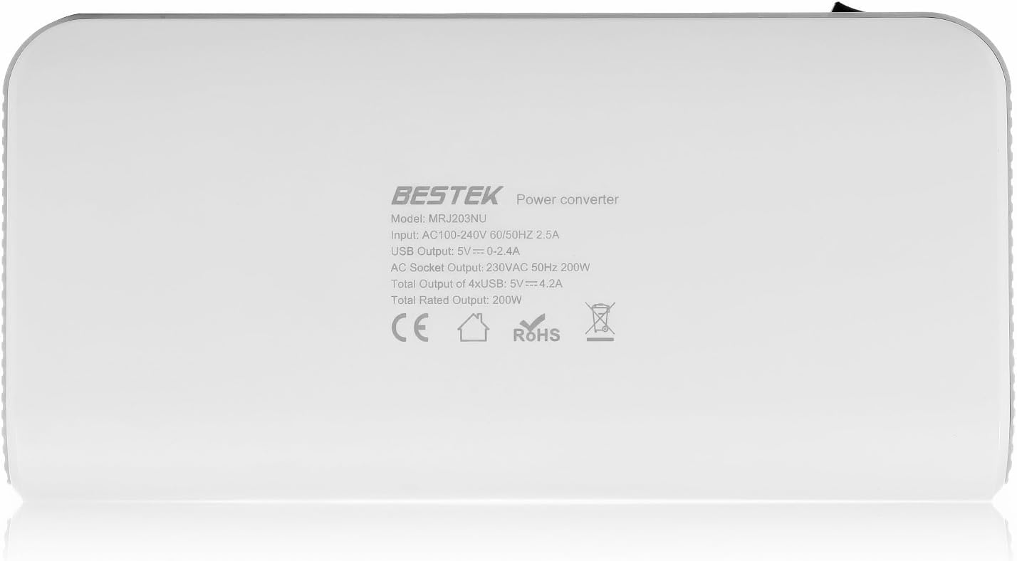 Thumbnail 5 de BESTEK 200W Convertitore di Tensione Universale