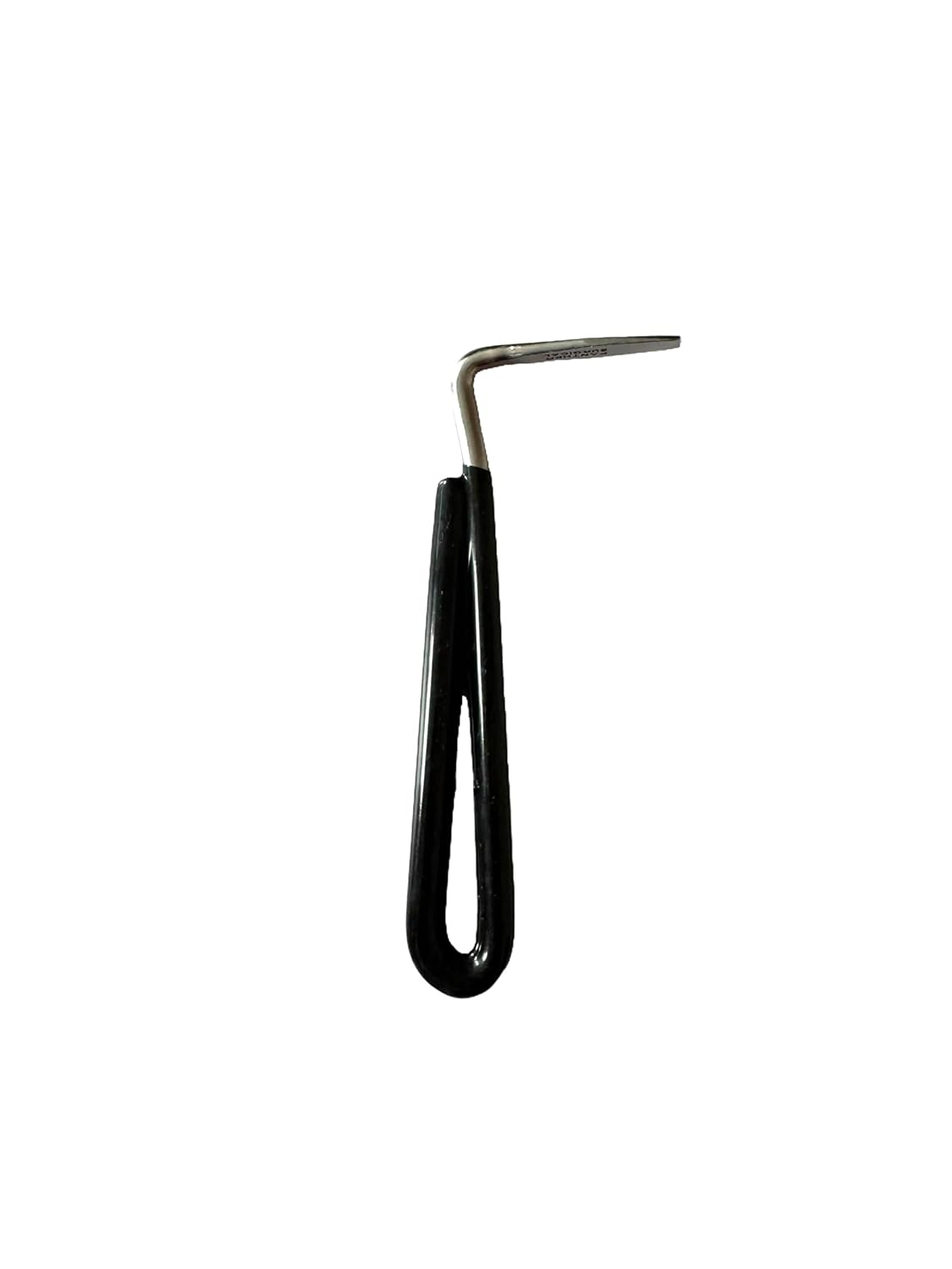 Detalle de Horse & Donkey Hoof Care Pick with Rubber Handle (Black) – Ferrier Grooming Tool