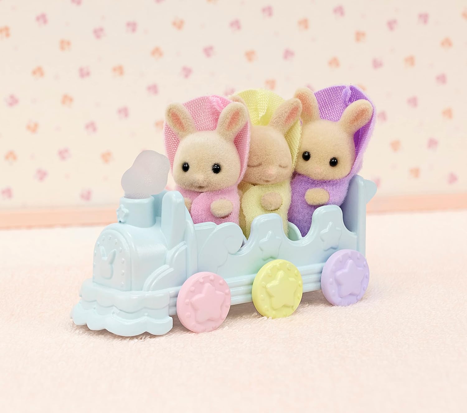 Thumbnail 6 de Sylvanian Families 5707 Triplets Baby Bathtime Set with Train and Bath Toys