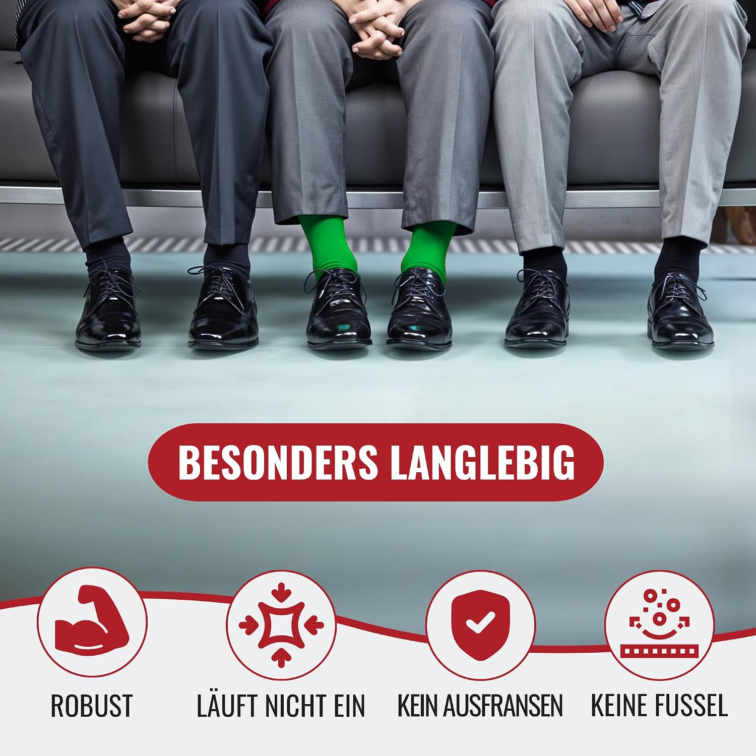 Thumbnail 4 de Mat & Vic's Socken 43-46 aus Baumwolle