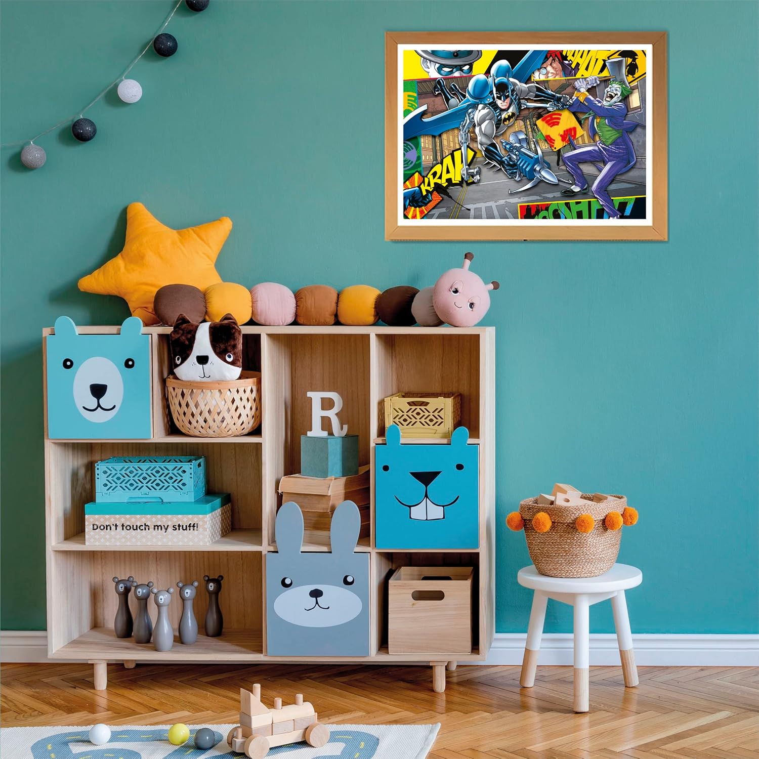 Thumbnail 3 de Clementoni 27175 Supercolor Puzzle Glowin Lights Batman, 104 pezzi – Puzzle Bambini 6 Anni