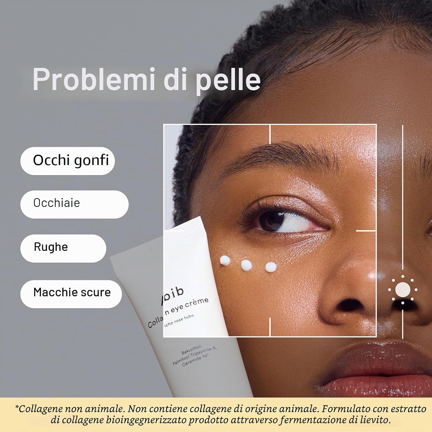 Detalle 2 de Abib Crema Contorno Occhi al Collagene Jericho Rose: sollievo per occhiaie e borse