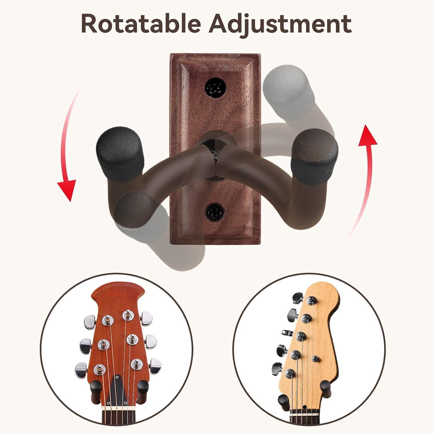 Thumbnail 1 de DIDA Guitar Wall Mount, Black Walnut