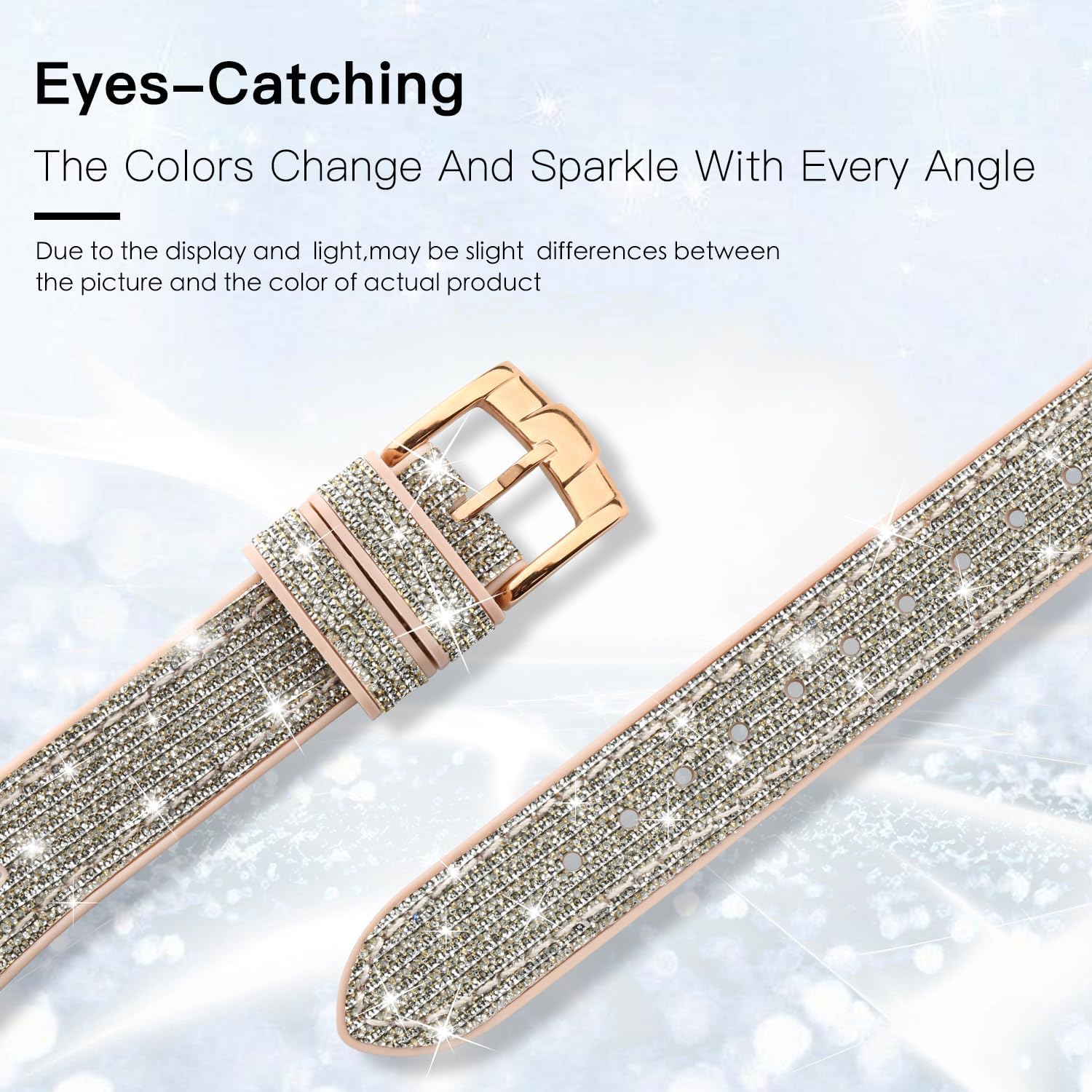 Thumbnail 4 de Tuocal Bling Strap for Apple Watch 38mm Slim sport strap