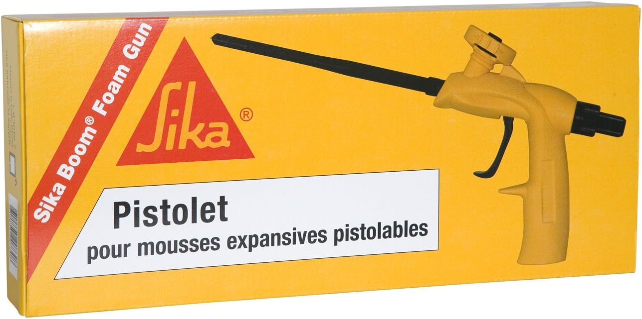 Thumbnail 1 de Pistolet pour mousse expansive SIKA – Léger et maniable, jaune, compatible SikaBoom pistolable