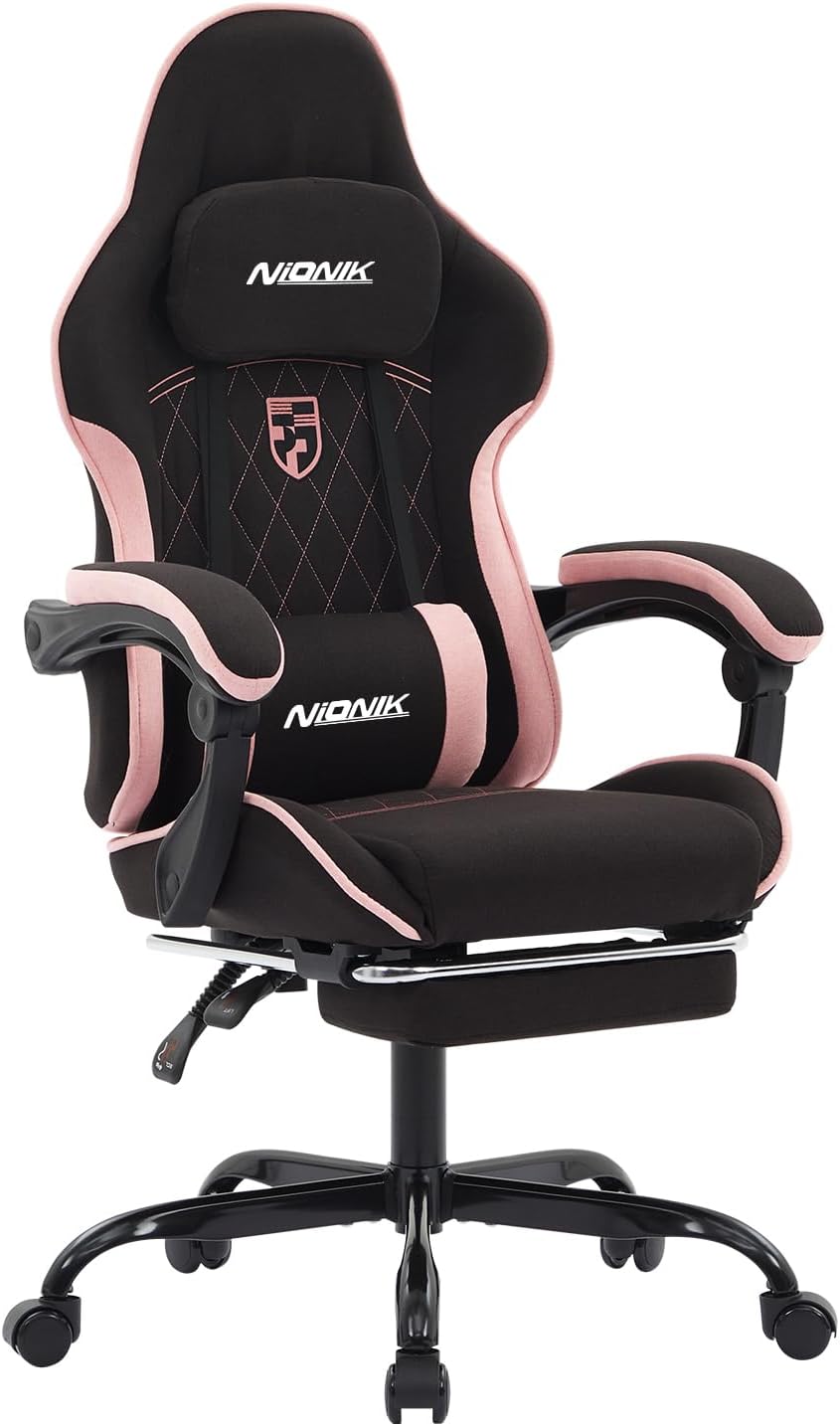 Detalle de NIONIK Gaming Stuhl 180 kg Belastung