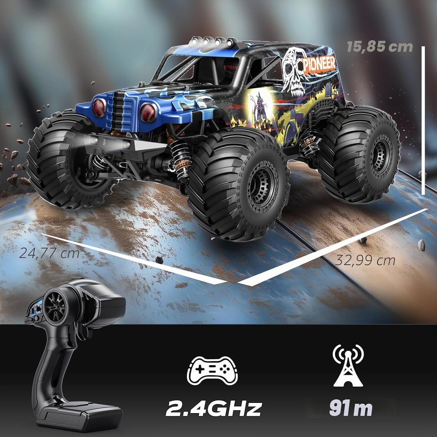 Thumbnail 6 de Womaqu Macchina Telecomandata 68 km/h