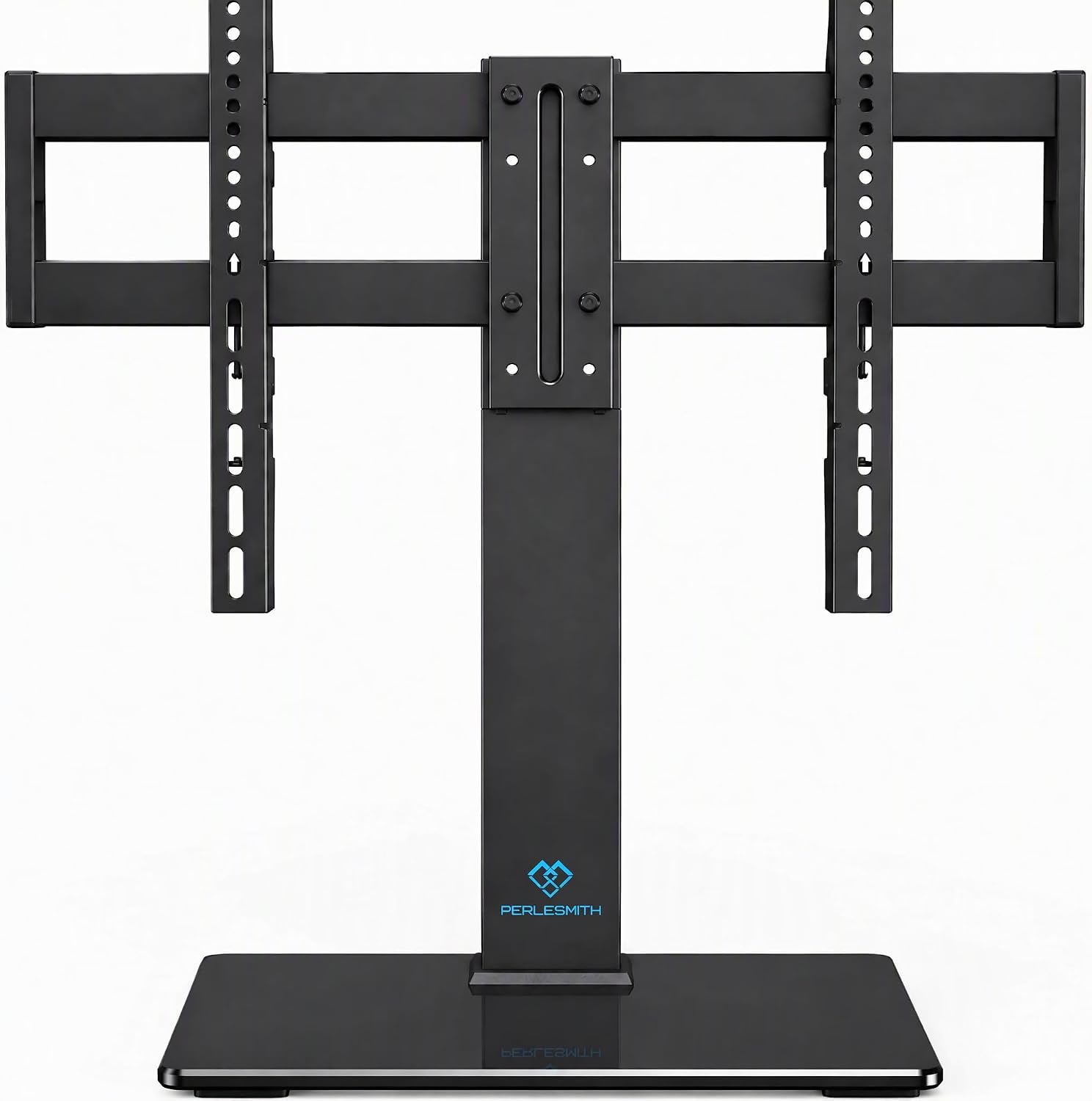 Detalle de PERLESMITH PSTVS02-N1 Universal Swivel TV Stand for 32-75 inch TVs