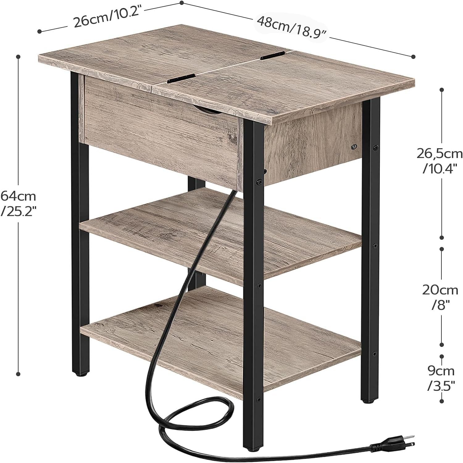 Detalle de HOOBRO Side Table BG341BZ01