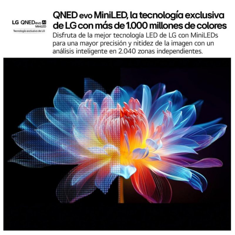 Thumbnail 3 de LG QNED evo MiniLED AI 55QNED92A6A de 55" 4K 120Hz Smart TV con webOS, Dolby Vision y FreeSync