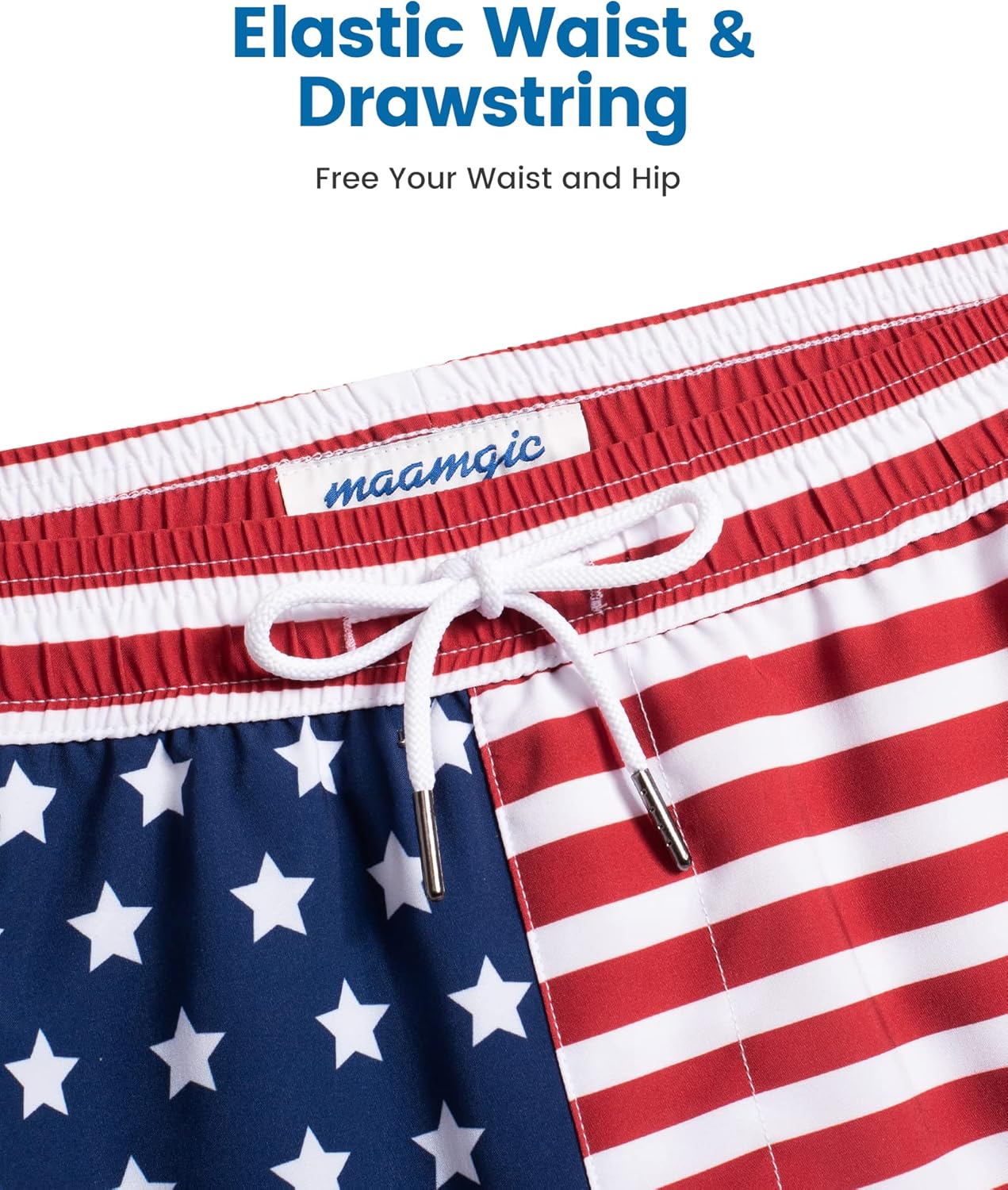 Thumbnail 1 de maamgic 2 in 1 Men's Swim Trunks with Compression Liner – 7 Inch Board Shorts