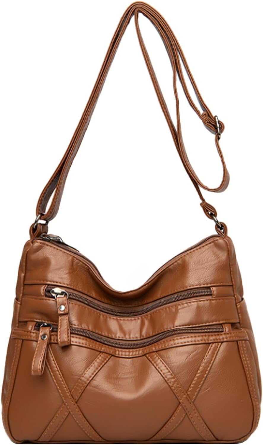 Detalle 2 de LassZone Soft PU Leather Crossbody Bag