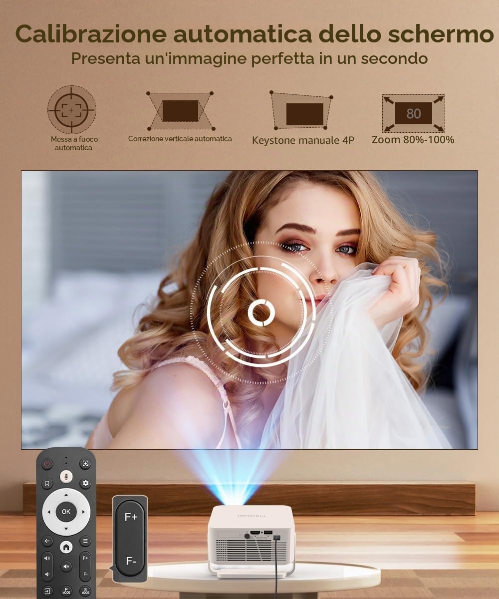 Thumbnail 3 de Magcubic HY300GT Mini Proiettore Portatile: cinema in tasca con Google TV e Auto Keystone