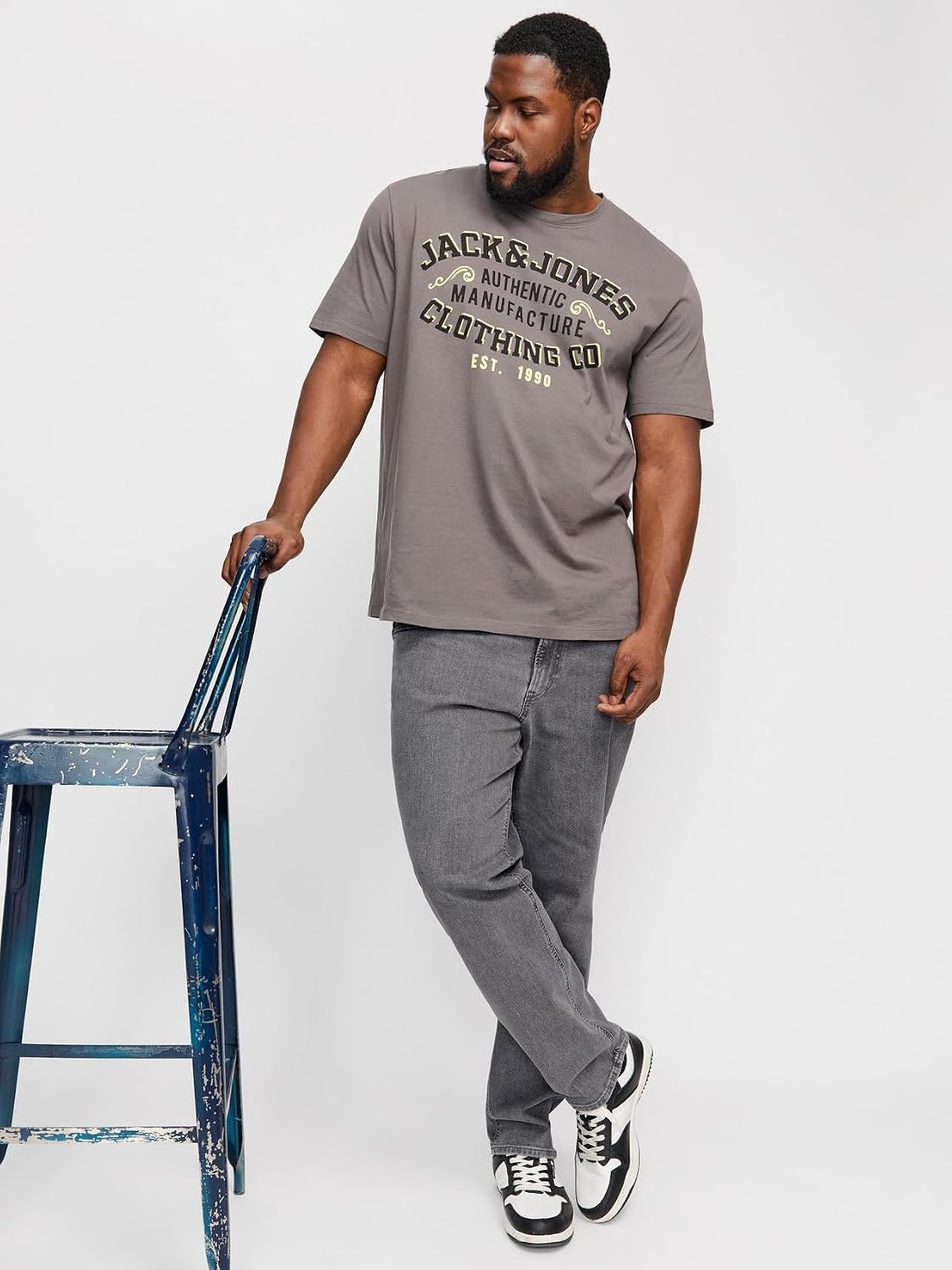Thumbnail 6 de JACK & JONES JJIGLENN JJORIGINAL SQ 703 Noos Pls Slim Fit Jeans