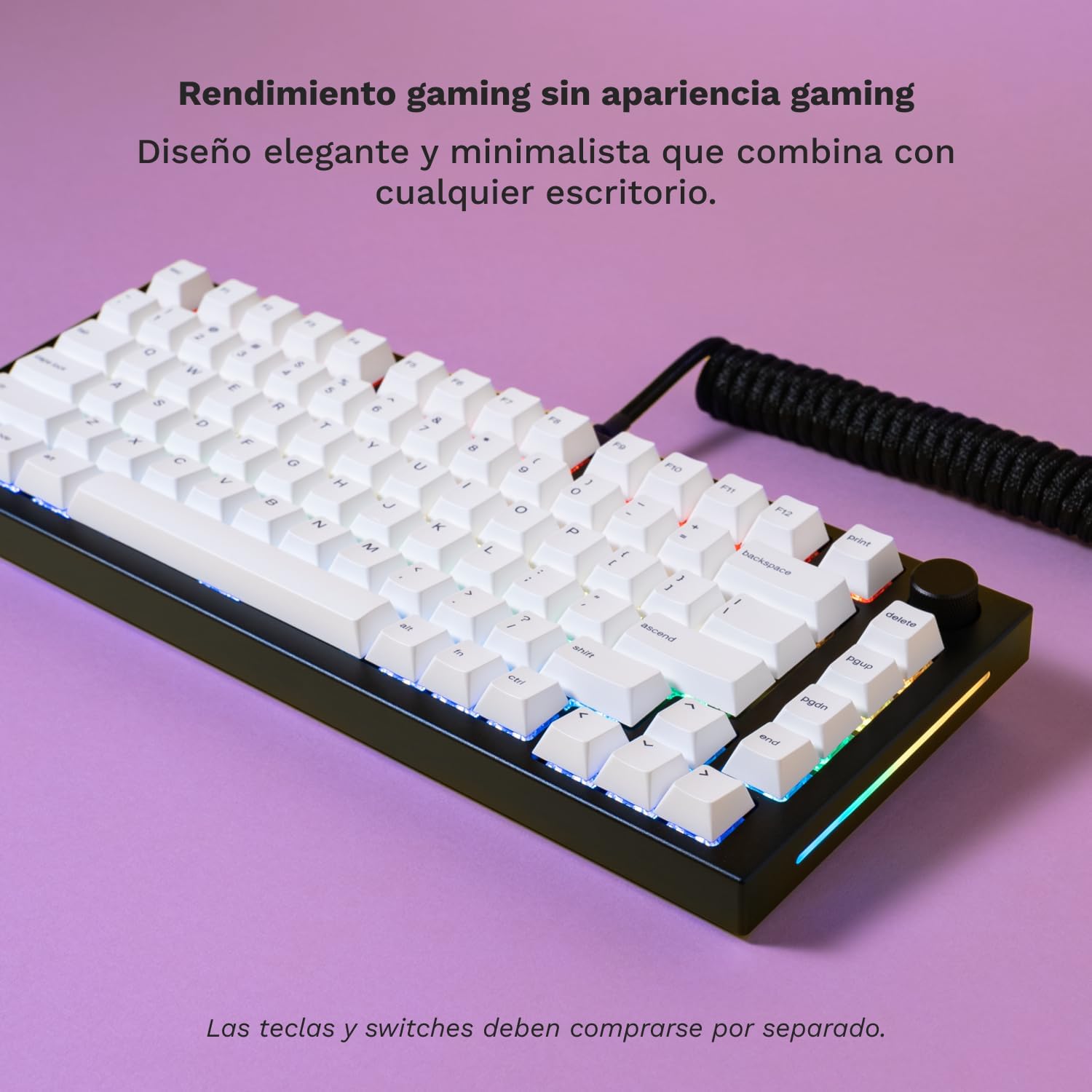 Thumbnail 5 de Glorious GMMK PRO 75% Barebones 🖥️ Teclado mecánico modular, RGB