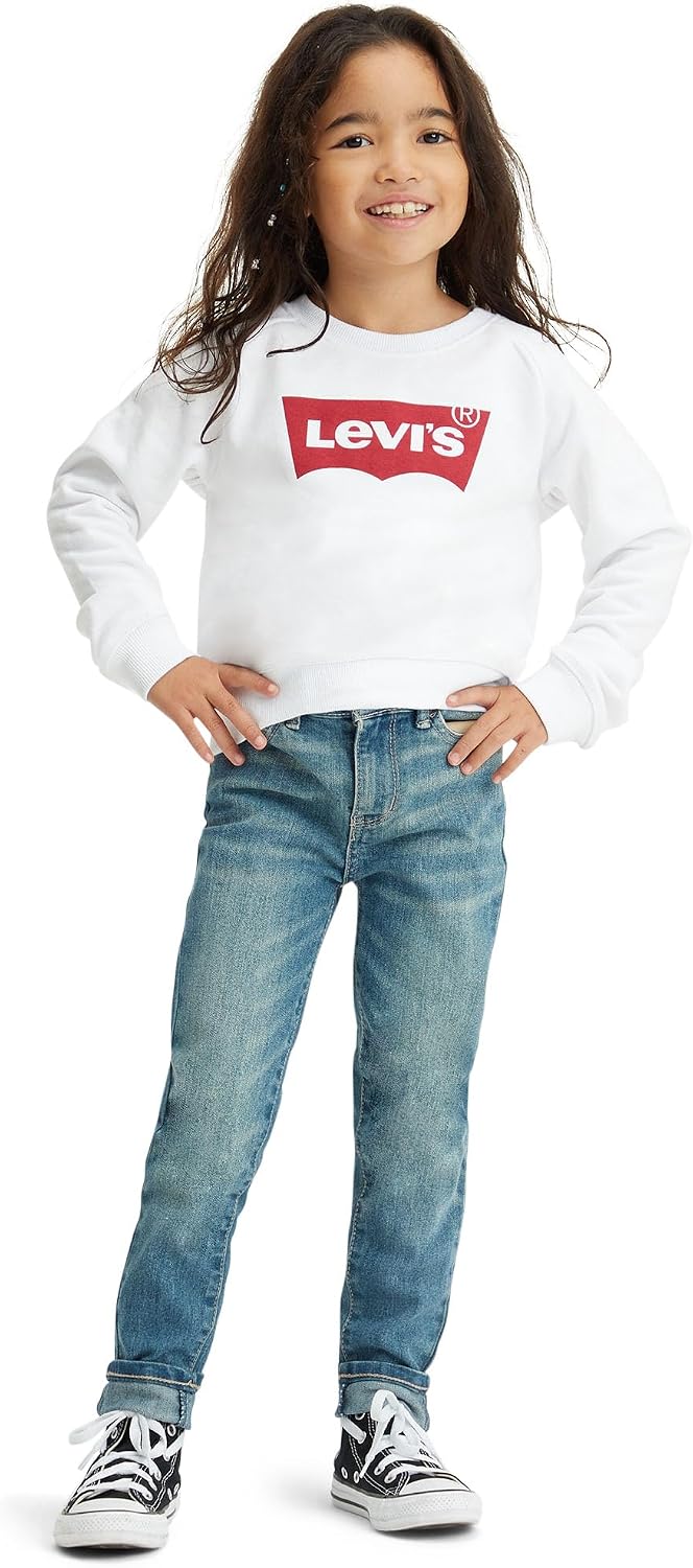 Detalle de Levi’s Girls’ LVG 710 Super Skinny Jean