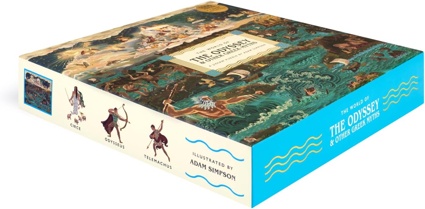 Detalle de Laurence King Odyssey jigsaw puzzle, 1,000 pieces