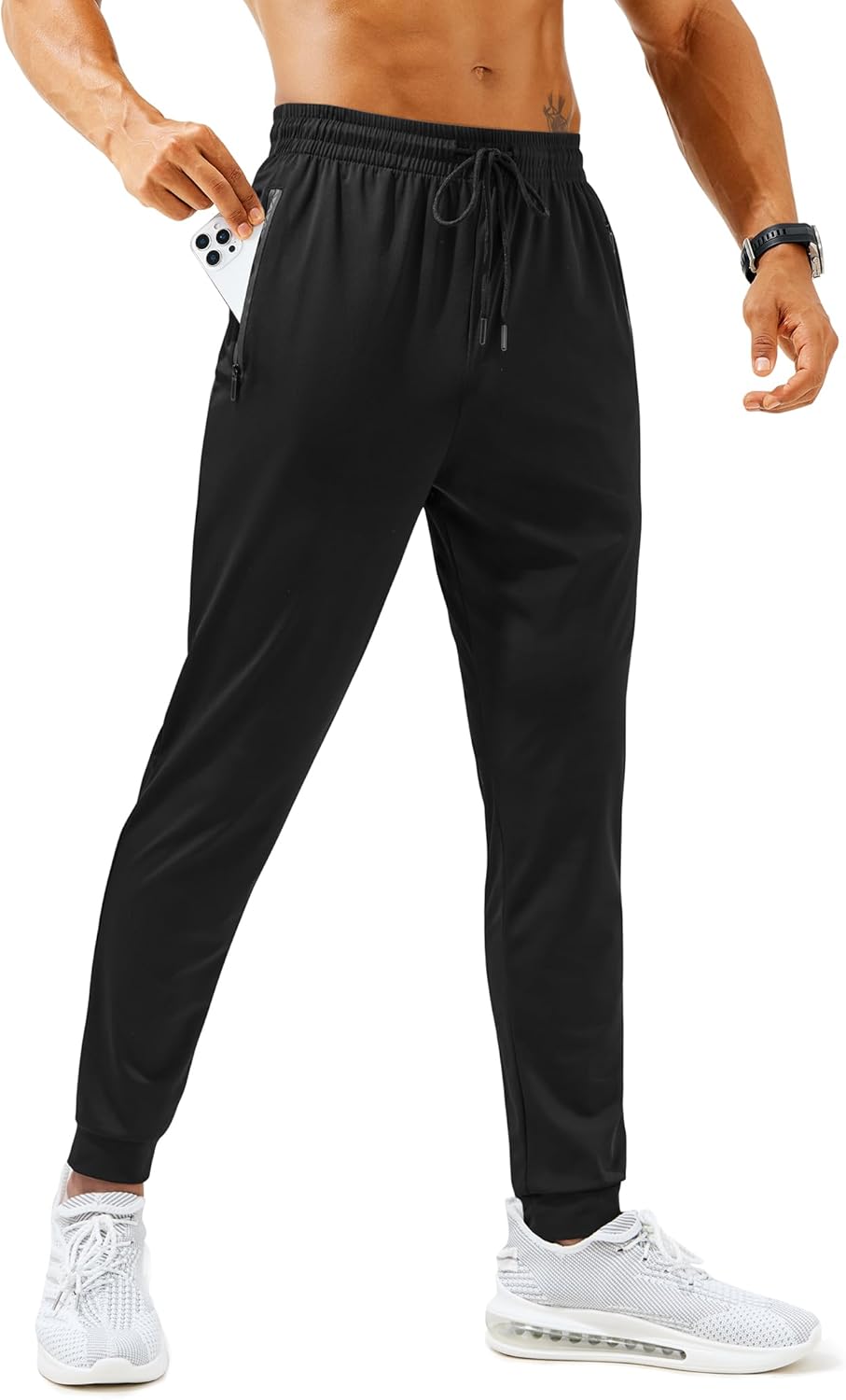 Thumbnail 1 de FOGFIRE Men’s Lightweight Sweatpants with Zipper Pockets (Athletic Joggers)