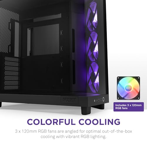 Thumbnail 3 de NZXT H6 Flow RGB Caja PC Gaming ATX 🖥️ Mid-Tower Compacta