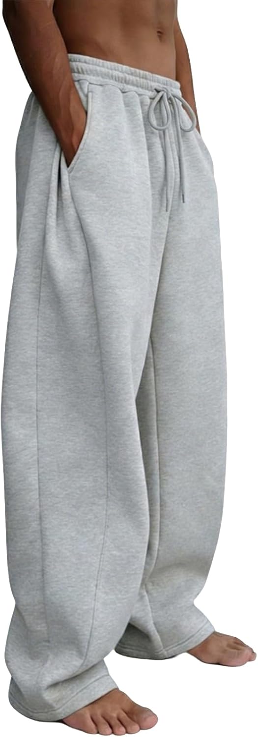 Detalle 2 de Men's Baggy Sweatpants, 65% Polyester