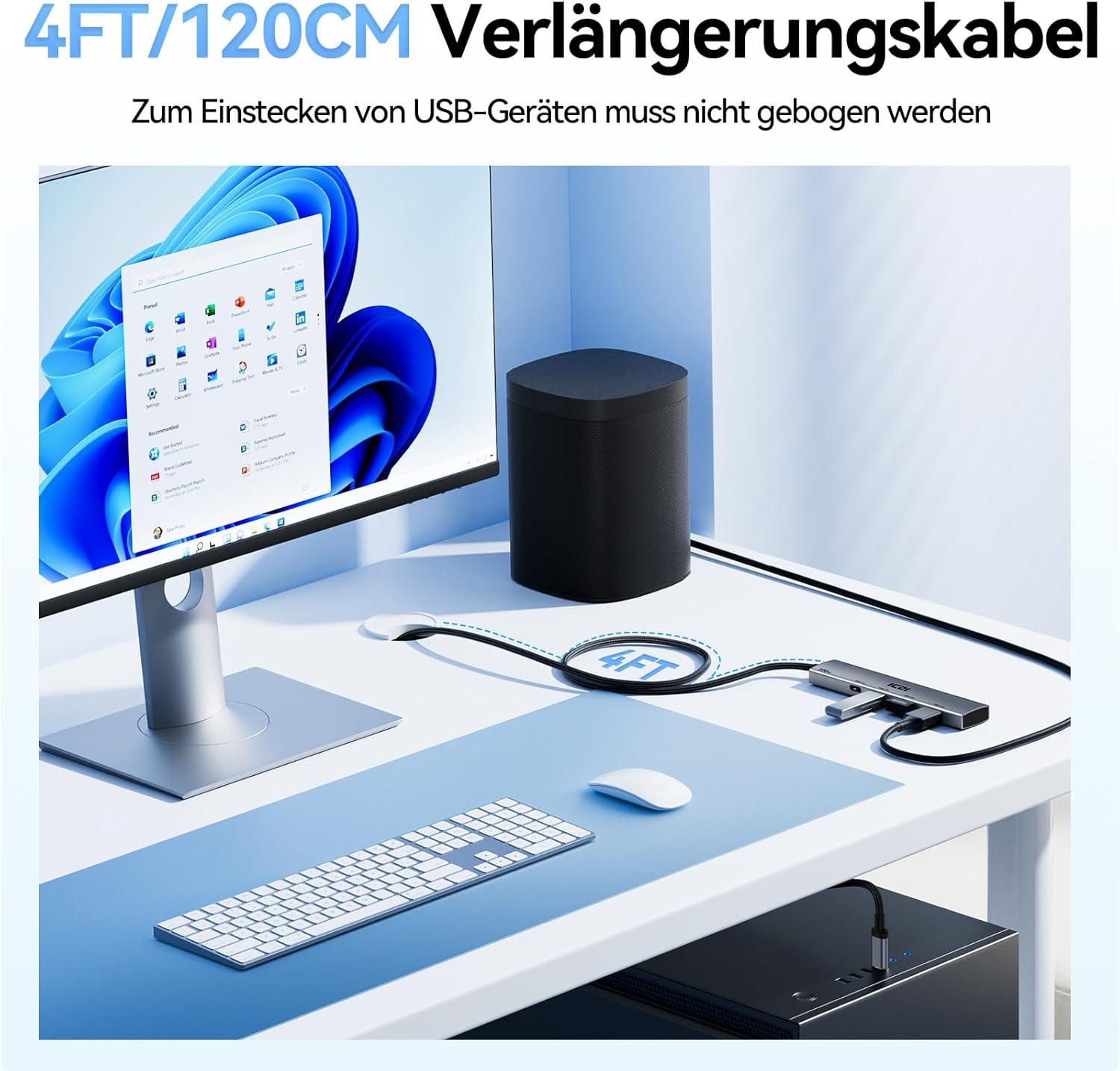 Thumbnail 3 de ICZI USB-C Hub 4-Port 10 Gbps: Mehr Anschlüsse, kompakt und zuverlässig