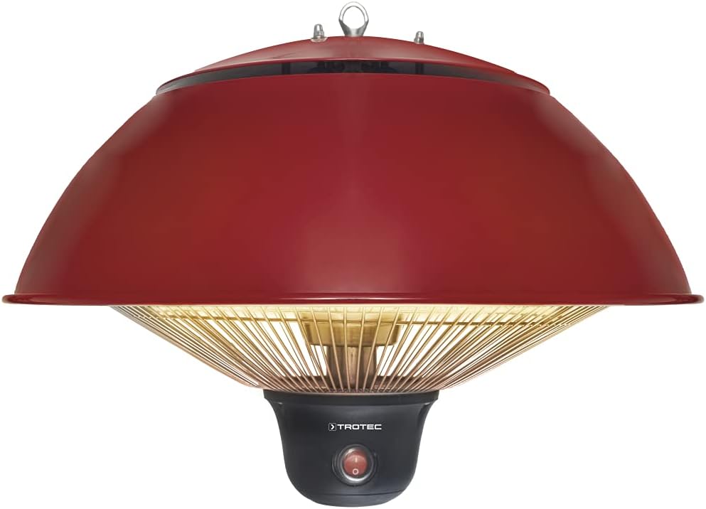 Detalle de TROTEC IR 1510 SC – promiennik podczerwieni 500/1000/1500 W z pilotem