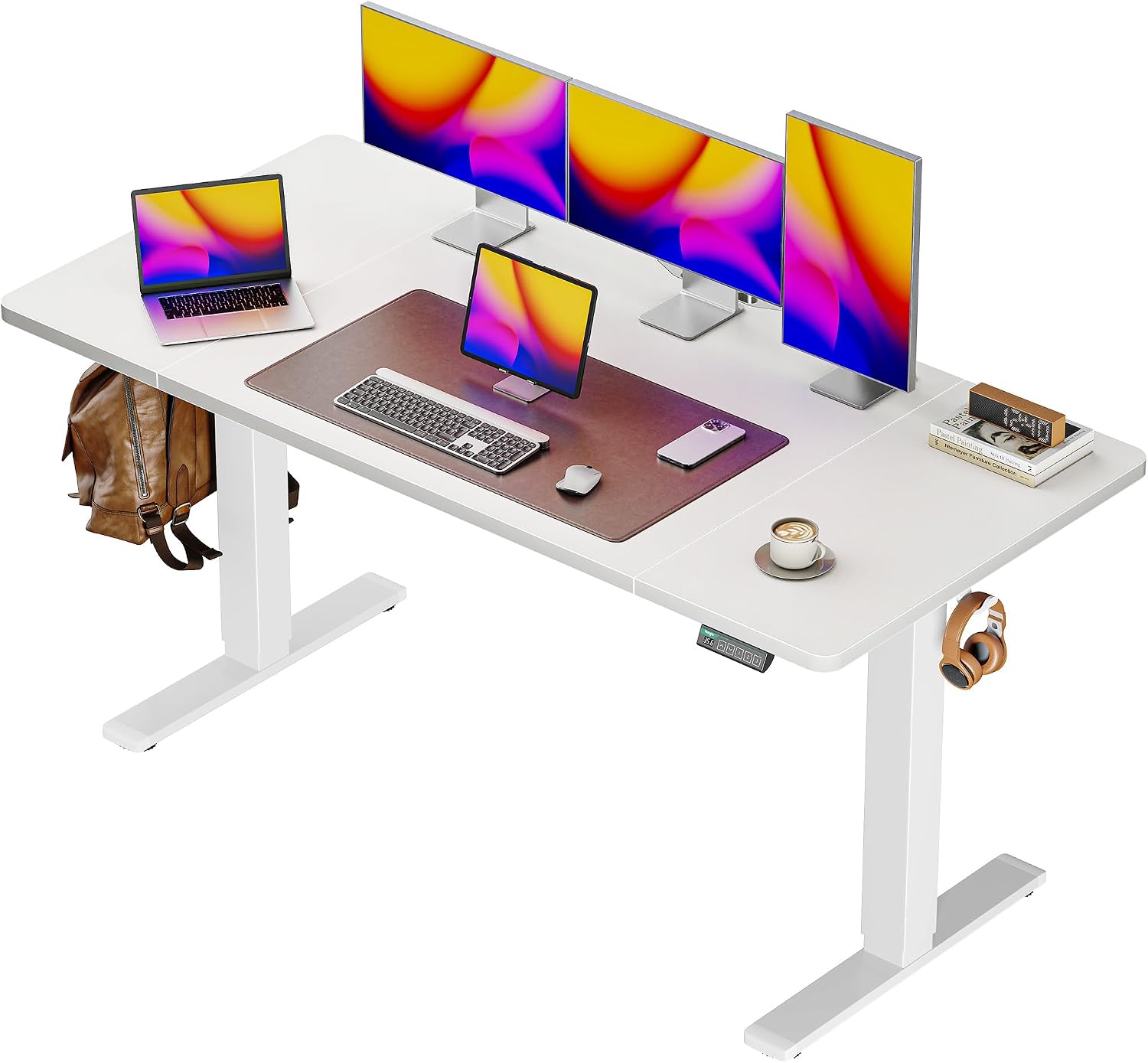 Detalle de Huuger 55x28 Electric Standing Desk ⚙