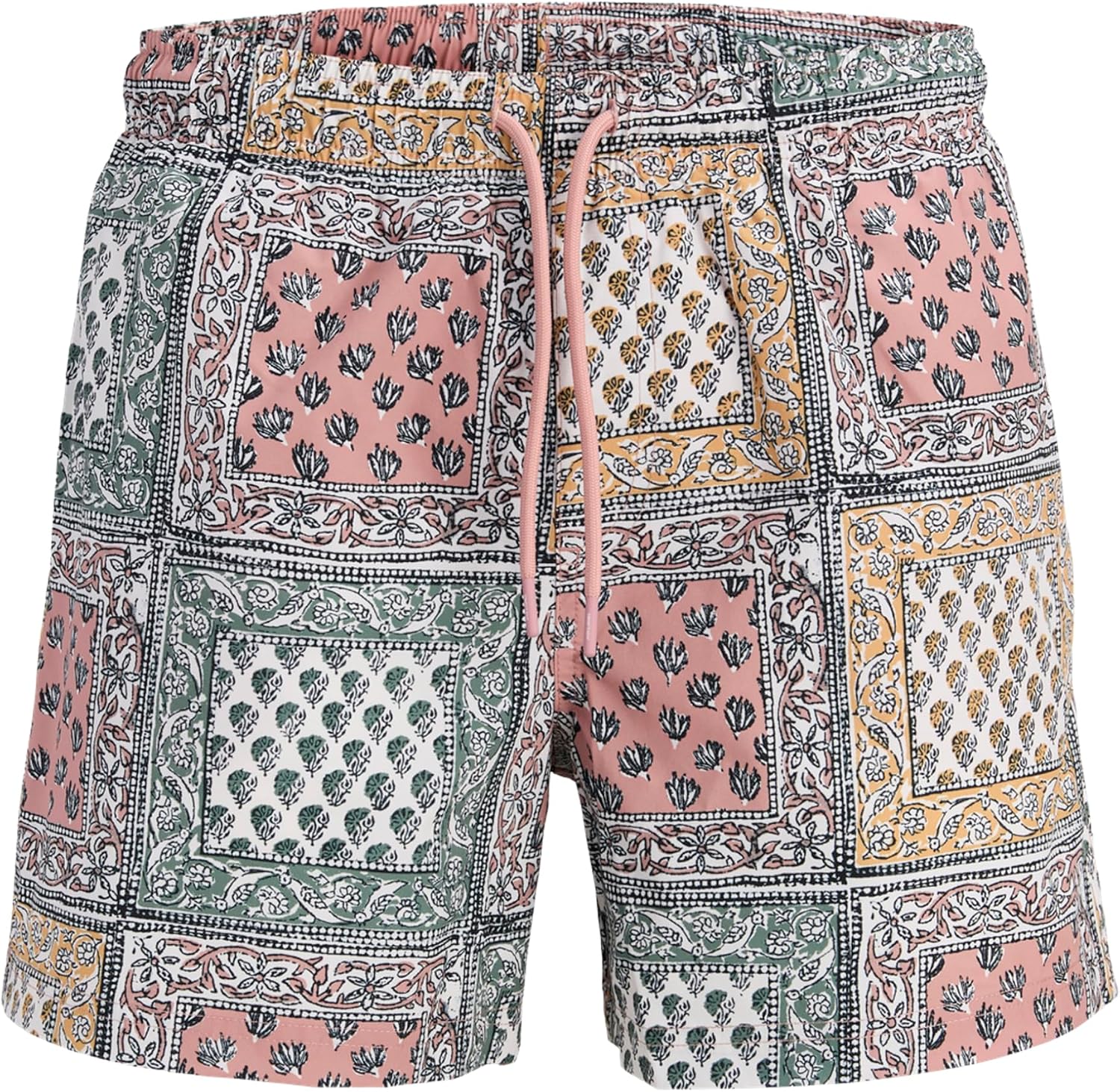 Detalle de Jack & Jones Jpstmaui Shell AOP Swim Shorts Reg Uomo – Fascino estivo e comfort quotidiano
