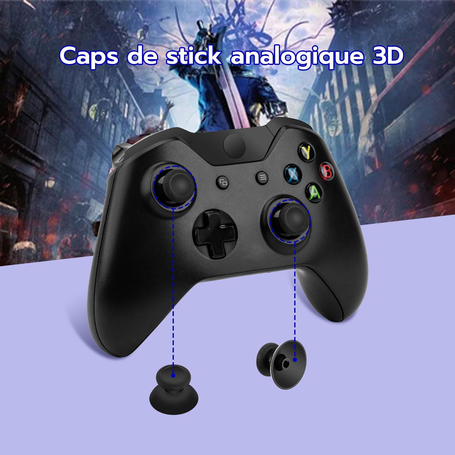 Detalle de Mcbazel TMR joysticks 2 pièces