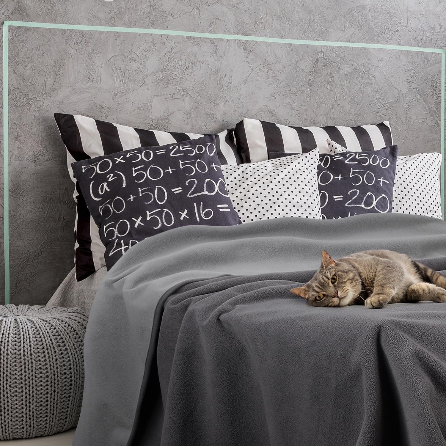 Detalle 2 de Pawsee Wasserdichte Hundedecke 125 × 75 cm – Schutzdecke für Sofa, Bett und Auto