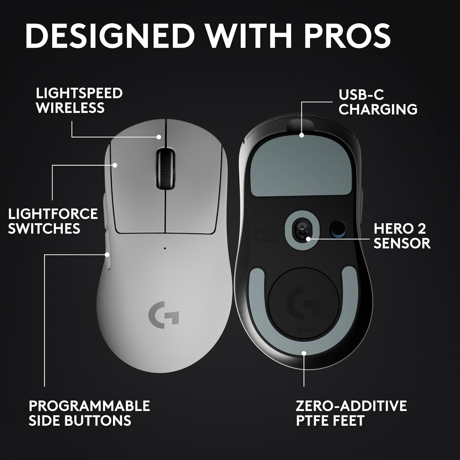 Thumbnail 5 de Logitech G PRO X SUPERLIGHT 2 60g gaming mouse