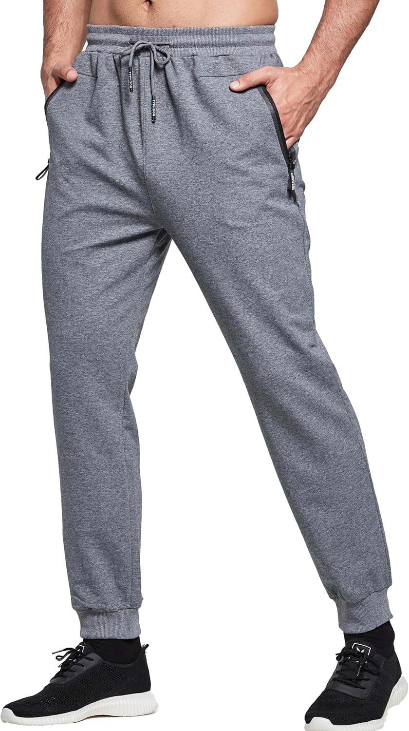Thumbnail 5 de HCSS Men’s Joggers Tracksuit Bottoms with Zip Pockets, Elasticated Waist & Drawstring