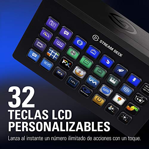 Thumbnail 2 de Elgato Stream Deck XL 32 teclas para control en PC y Mac
