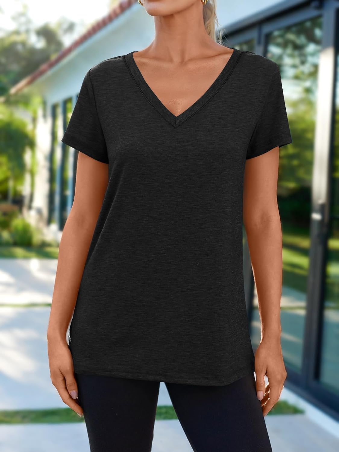 Thumbnail 1 de AUTOMET V Neck Short Sleeve Tee