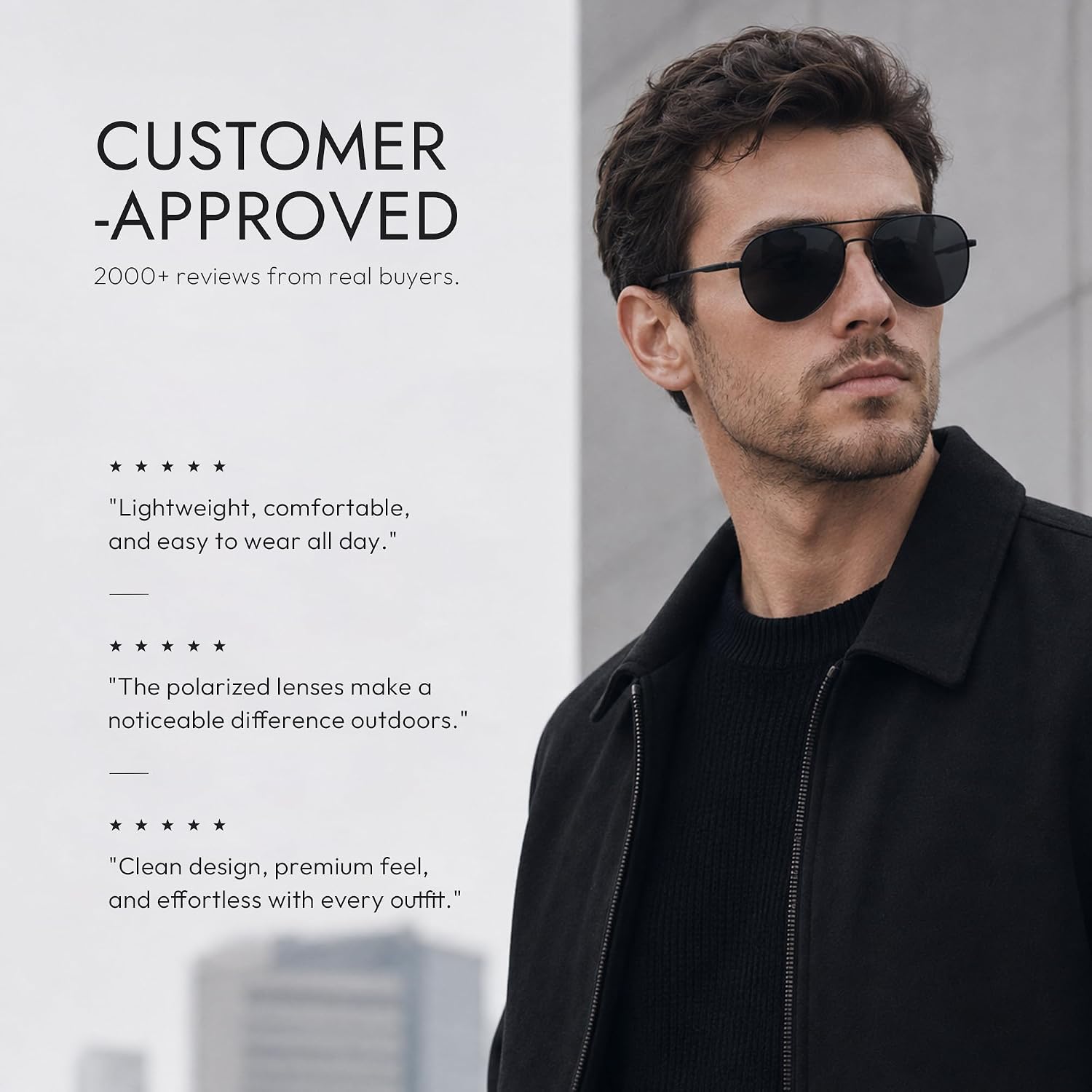 Detalle de Eiuizah Aviator Sunglasses with Metal Frame