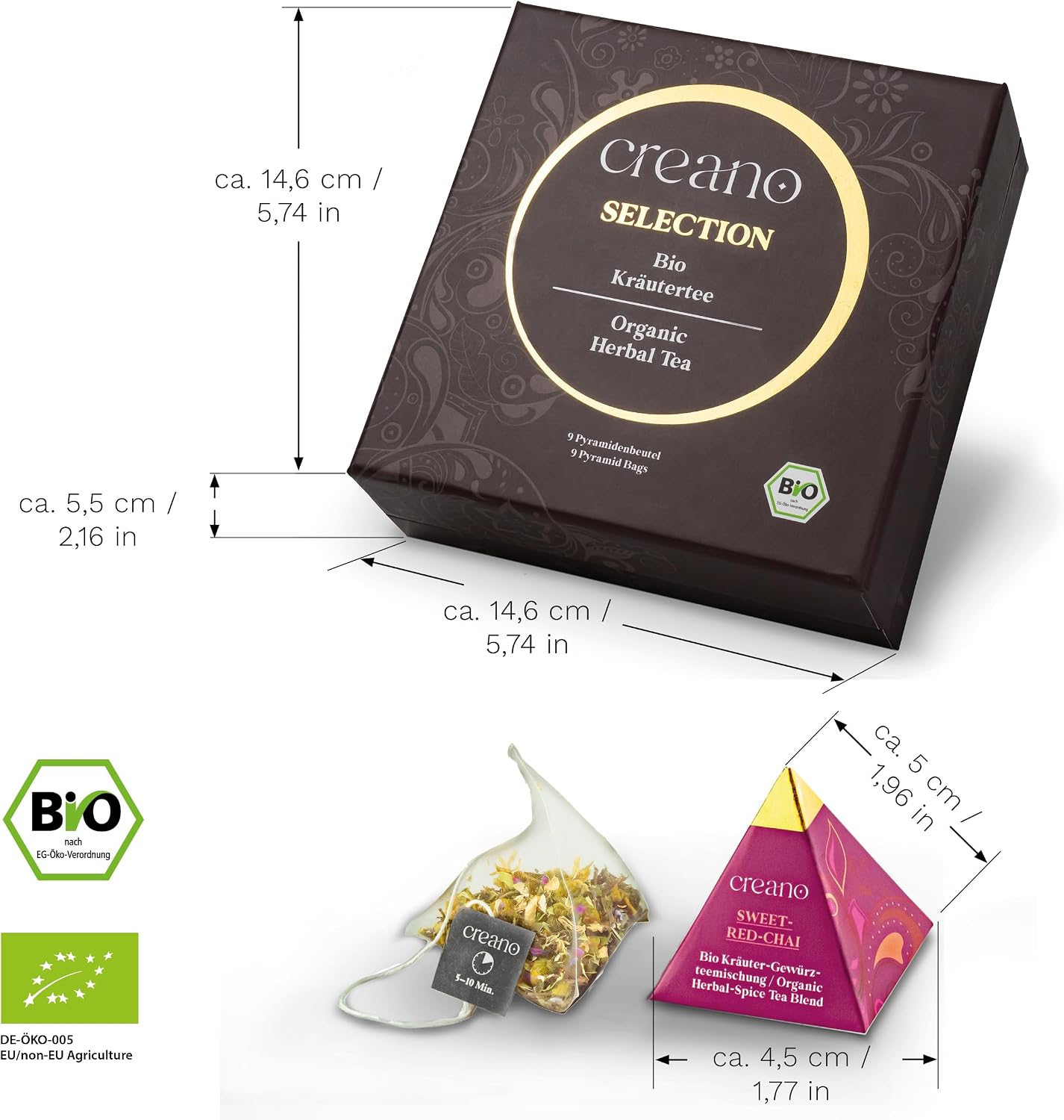 Thumbnail 1 de Creano Set regalo té de hierbas 22,5 g