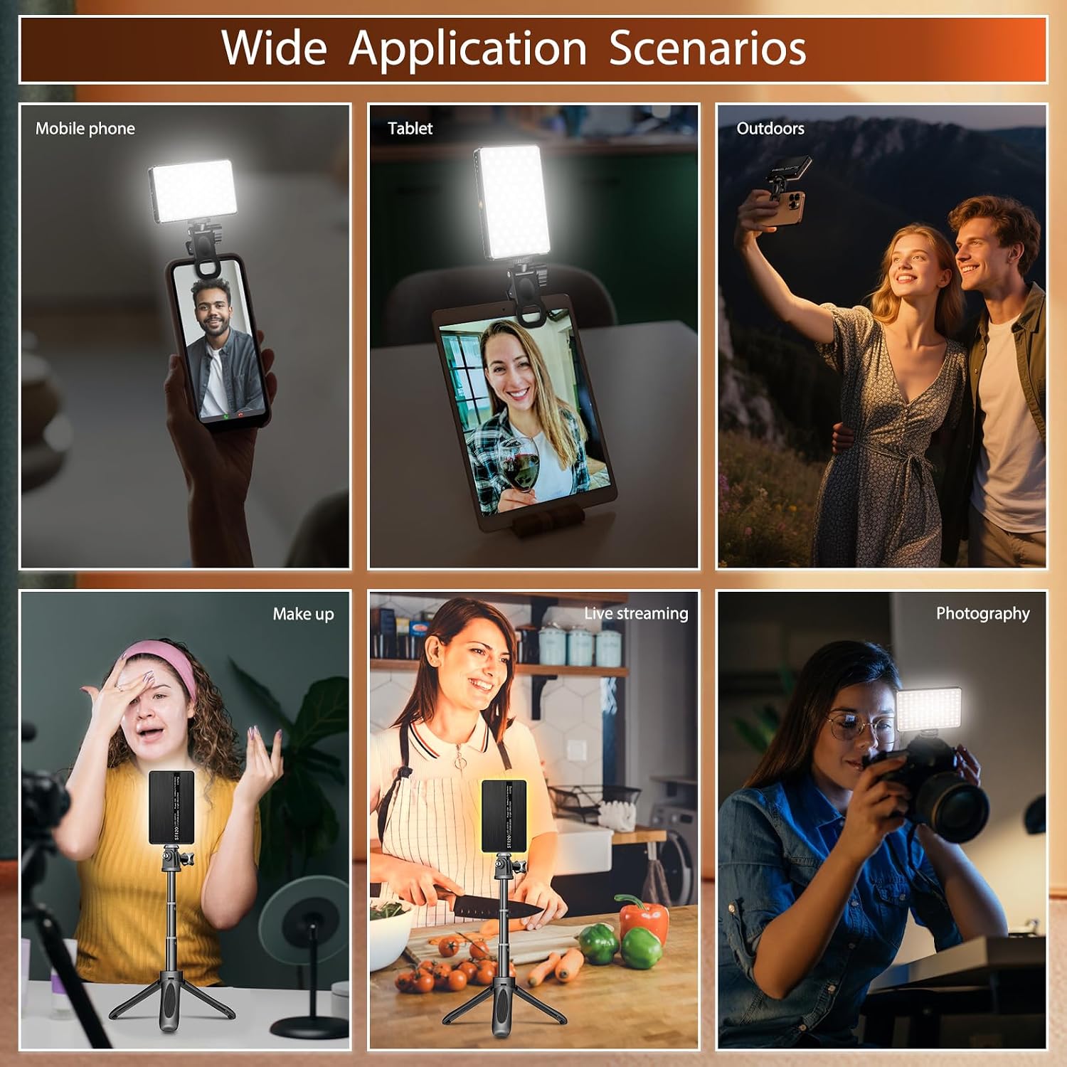Detalle 2 de Selfie Licht Handy 120 LED